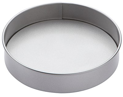 KitchenCraft Non-Stick Round Sandwich Pan, Carbon Steel Baking Cake Tin, Loose Based Cake Tin, Ideal for Victoria Sponges and Cheesecakes, 20cm