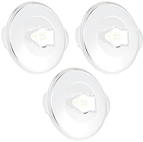 Rosenstein & Söhne Vakuumierdeckel: Vakuum-Universaldeckel, Ø 7,5-11cm, 3er-Set (Vakuumier-Universaldeckel, Frischhaltebox Cover, Frischhaltedosen)