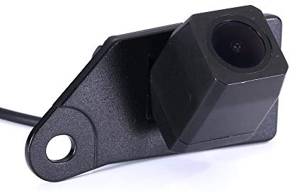 HD IP68 170° Auto Rückfahrkamera Farbkamera Einparkkamera Rückfahrsystem Einparkhilfe Kompatibel mit Mitsubishi ASX/RVR/Outlander Sport/CS6/Citroen C4 Aircross/Peugeot 4008 (NO.8223 (72 * 34mm))
