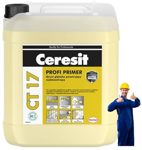 CERESIT CT 17 Tiefgrund Kunstharz Grundierung Wand Boden Tiefengrund 5 L