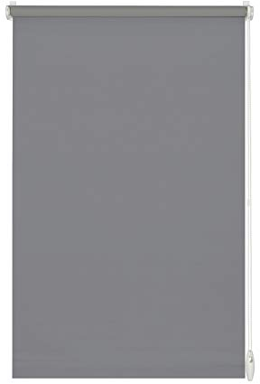 Gardinia Easyfix Rollo Uni steingrau 100 x 150, Polyester, 100 x 150 cm