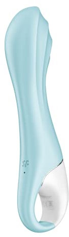 Satisfyer Air Pump Vibrator 5 Connect App | Aufpumpbarer G-Punkt-Vibrator | Sex-Toy mit App | Druckwellenvibrator | Sex-Spielzeug für Frauen | Hochwertiges Silikon | Vibratoren für Damen