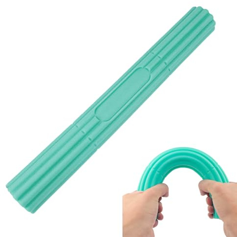 Resistance Bar, 30.5cm Twist and Flex Exercise Bar for Grip Strength, Elbow, Wrist, and Forearm Training, Ideal for Tennis Elbow & Tendonitis Relief, Medium Resistance