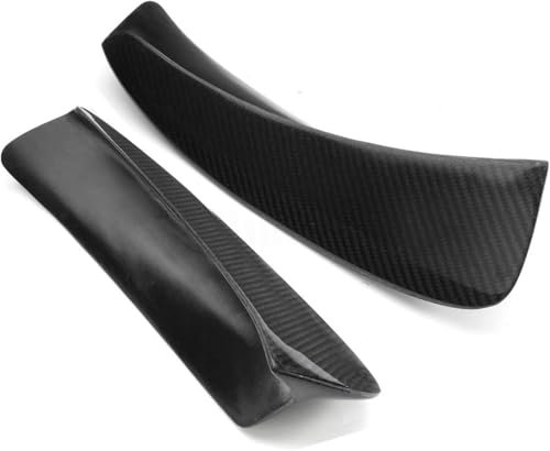 zjlgs Frontstostange Lippenspoiler Splitter für BMW E46 M3 1999-2006, Auto Frontlippe Frontspoiler Ersatz Frontstostange Seitenspoiler Eckverkleidung