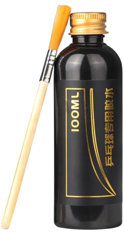Kleber-Set für Tischtennisschläger, 100 ml, Reiniger für Tischtennisschläger, Kleber für Tischtennisschläger, Tischtennisschläger, mit Bürste, Coll Kit