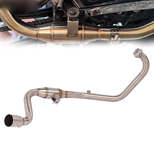 BybAgs Moto per S&uzuki GIXXER 155 GIXXER155 GSX150F SF155 Silenziatore di Scarico Anteriore Collegamento Tubo Catalizzatore Fuga Modificato Slip On