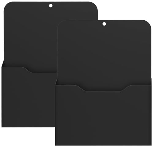 anneratteryer 2 Stück Magnetischer stiftehalter Stiftehalter wand Spind zubehör Whiteboard zubehör Aktenhalter Magnettafel zubehör Schreibtisch zubehör Desk accessories Büro zubehör schreibtisch