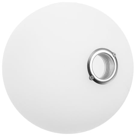 Artibetter Pantalla de Lámpara de Globo Acrílica de Color Claro Compatible G9 para Decoración de Lámparas de Techo y Salón, Cubierta Resistente y Decorativa