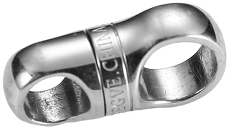 Porte-clés amovible à dégagement rapide – Porte-clés magnétique en alliage de titane | Anneau de connexion multifonction | Rotatif, léger pour voiture, voyage, maison ou utilisation utilitaire en