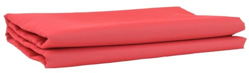 vidaXL Telo di ricambio per tenda da sole Rosso 1000 x 160 cm