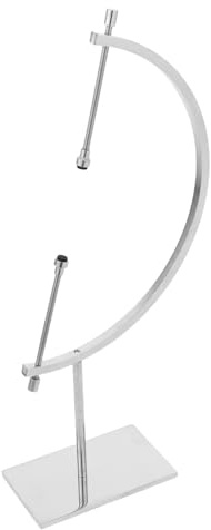 Toyvian Json Data Expositor De Bolas De Cristal Soporte Metálico Ajustable Para Esferas Decorativas Base Para Esfera De Cristal Adorno Para Contemplación Mesa