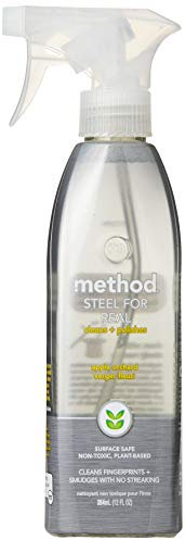 method - Spray Nettoyant Inox - 354 ml - Lot de 2