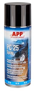 APP PC 25 Produit de Nettoyage intérieur de Voiture en Mousse | Mousse nettoyante pour Voiture | 400 ML