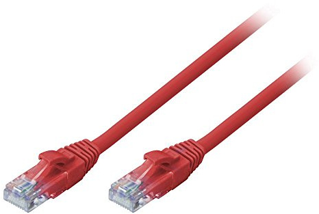 Lindy 15m Cat.6 U/UTP Ethernet Cable, Red