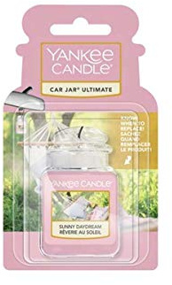 Yankee Candle Car Jar Sunny Daydream Auto Lufterfrischer Kunststoff Mehrfarbig, 5901653476