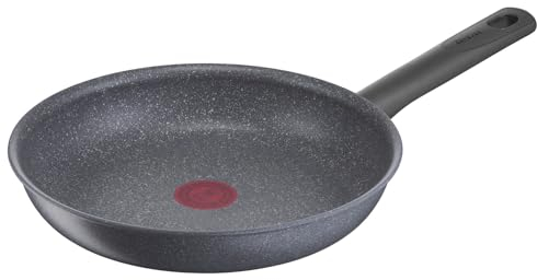 Tefal poêle 26 cm, Induction, Revêtement antiadhésif, Thermo-Signal, Facile à nettoyer, Cuisson saine, Fabriqué en France, Natural On G2800502
