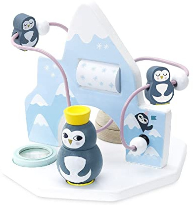 Vilac - Penguin Igloo Multi-activity Michelle Carlslund-From 1 year-8524, 8524, Multicolor