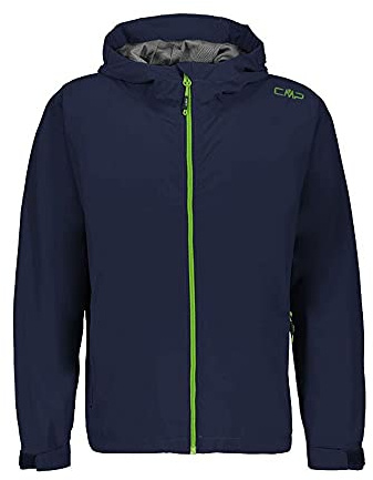 CMP - Bambini Giacca Fix Cappuccio, Nero Blu, 116