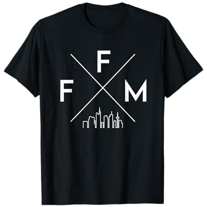 Frankfurt und die Skyline T-Shirt