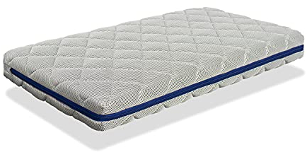 DORMISSIMO Babymatratze 70x140 Aqua BREATHAIR – 11 cm – Kern 100% waschbar, atmungsaktiv, umweltfreundlich und recycelbar