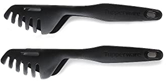 Tupperware Griffbereit Chef-Zange (2) schwarz Multi-Greifer TOP-Universalzange 2325