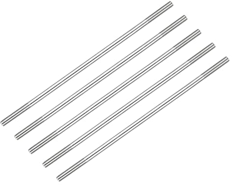 METALLIXITY 5Stk Beidseitige Stiftschraube M5 160mm 304 Edelstahl Stabschraube für Haushalt