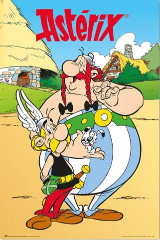 empireposter Asterix und Obelix - Poster - Gallisches Dorf