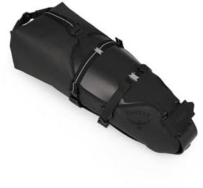 Osprey Escapist Fahrradsatteltasche, Schwarz, L, 10005857 | Fahrradrucksack, Fahrradausrüstung, Mountainbike, Pendlerfahrt, Schwarz, Größe L