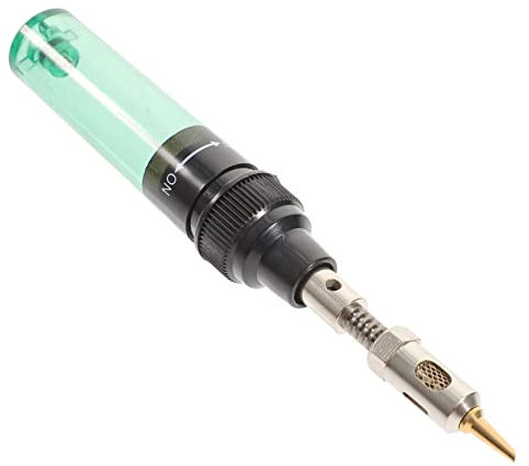ORFOFE 1satz Portable Gas Lötkolben Für Elektronik Und Fahrzeugreparatur Gaslötkolbenwerkzeug Schräg Und Spitzdüse Für Outdoor-löten Und Platinenreparatur