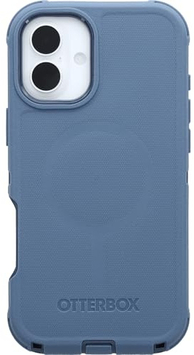 OtterBox Defender Series MagSafe Case for iPhone 16 Plus, Shockproof, Drop Proof, Ultra-Rugged, Protective Case, 7x Tested to Military Standard, Blue