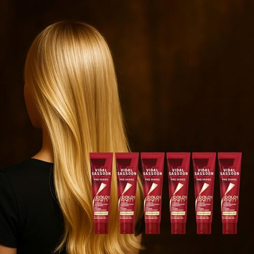 Haar-Kur im 3er Set für coloriertes Haar, Intensive Pflege bei Haartönung und Glossing, Feuchtigkeitsspendend, Für trockenes Haar, Stärkt die Struktur und glättet, Für Frauen und Männer (6 x 58 ml)
