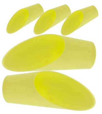 FONDOTIN Palette per Invasatura in Plastica 5 Pezzi per Bonsai e Piante Succulente, Utensili da Giardino Resistenti e Facili da Pulire, per Trapianto e Cura Piante in Vaso Colore Casuale