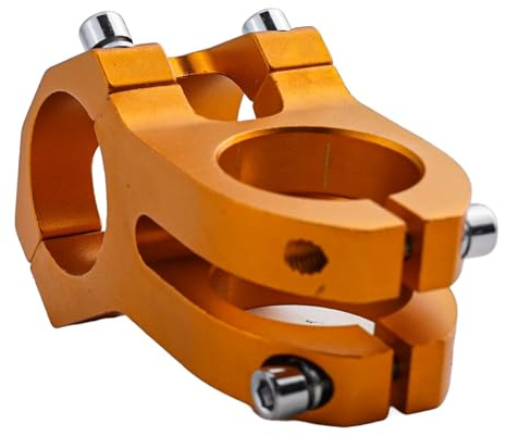 Gettimore Potence de guidon courte de 31,8 mm de montagne pour vélo en alliage d'aluminium CNC usinage pour vélo pour tige de vélo Riser Racing Road tige courte
