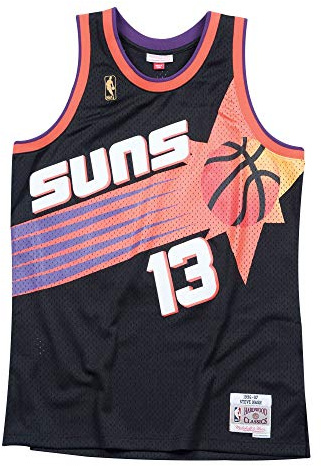 Mitchell & Ness NBA Phoenix Suns 2.0#Steve Nash Trikot Herren schwarz/orange, XXL