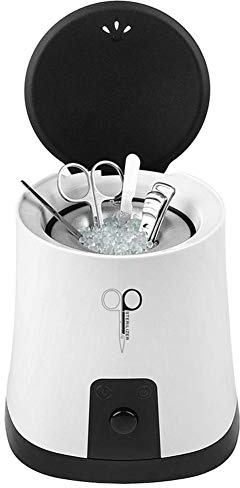ZJchao Sterilisator für Instrumente, Sterilisatorbox, Metallwerkzeugsterilisator, Desinfektionsbox zum Reinigen von Scheren, Pinzetten, Nagelknipsern und vielen anderen Werkzeugen
