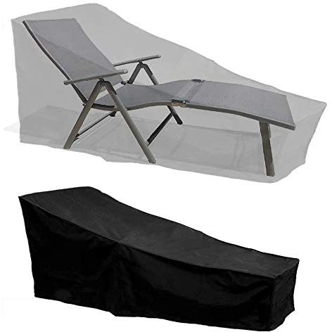 adadad Sonnenstuhlhusse, wasserdichter Oxford-Stoff 420D, Winddicht, staubdicht, Sonne und Sonne, geeignet für Freizeitstühle, Möbel usw.