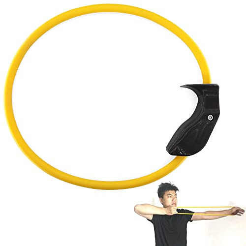 wolfman Bogenschießen Trainingsband Übungsgerät Gummiband Trainer Abzieher Griff Arm Kraft Krafttraining Elastisches Seil Bogen Jagd Schießübungen Haltung
