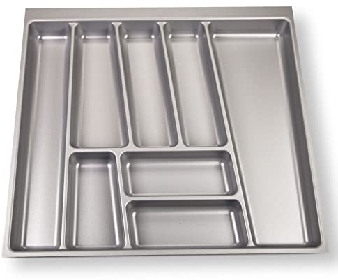 SOTOOLS KÖNIG Besteckeinsatz II Silbergrau Breite: 505 mm Besteckkasten für 60er Korpus