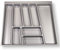 SOTOOLS KÖNIG Besteckeinsatz II Silbergrau Breite: 505 mm Besteckkasten für 60er Korpus