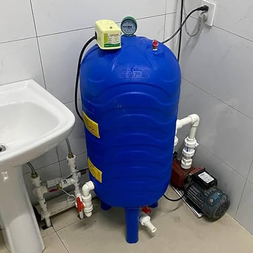 Vaso Expansion 15/25/30/40/50/65/80/100/ 130 GAL, Almacenamiento de Agua de Emergencia de Servicio Pesado Panado Tanque, Tanque, PE Hot Water Calentador Presión de La Torre de Agua de Agua (Size : 45