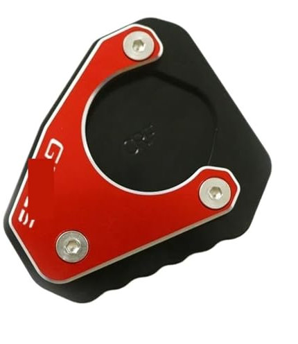 HYPERICIN Motorrad Seitenständer Unterlage Für G310GS 2017-2022 Motorrad CNC Kickstand Verlängerung Pad Fuß Seite Stehen Enlarger Platte Zubehör Ständerpolster Verlängerung(5)