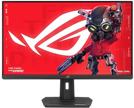 ASUS Moniteur Gaming ROG Strix XG32UCG - 32 Pouces 3840x2160, Double Mode (4K 160Hz/ FHD 320Hz), 0,3 ms, Fast IPS, USB Type-C, G-Sync, Prise pour trépied, HDR, Aura Sync
