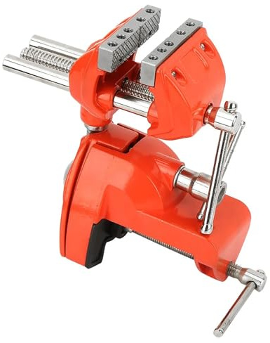 360° Rotating Clamp Vise Adjustable 70mm Jaw Width Vise Table Clamp for Workbench Woodwork Milling Vise 1pcs