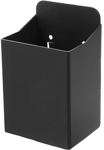 Mipcase Seau de Rangement pour Capsules de Bouteilles Noir Peu Encombrant Organisateur Murale pour Bouchons de Bière et Petits Objets Récupérateur de Capsules Multifonction pour Bar et
