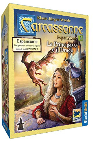 Giochi Uniti, Carcassonne, Spiel Mehrfarbig