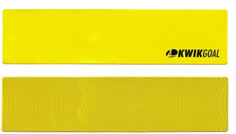 Kwik Goal Flat Rectangle Markers, Pack of 10, Yellow