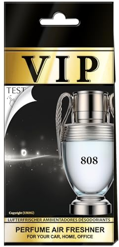 VIP 5 ambientadores de aire para coche con aroma de perfume mezclado + 1 ambientador de aire gratis.