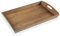 Bigbuy Home S3405394 Bandeja Bambú Madera, 32 x 6.5 x 50 cm