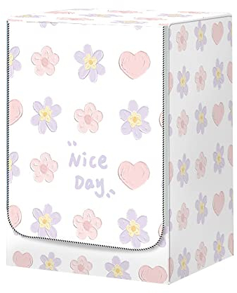 Odot Copri Lavatrice Esterni, Coprilavatrice da Esterno Impermeabile, Copertura per Lavatrice e Asciugatrice con Aperture Frontali, Antipolvere Anti Sunlight (M-capacità 8~10 kg,Fiore Rosa)