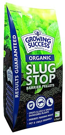 SuperGift.com 2.25kg Organic Slug Stop Slug and Snail Repellent for House and Gardens Controls Pests & Improves Plant Growth